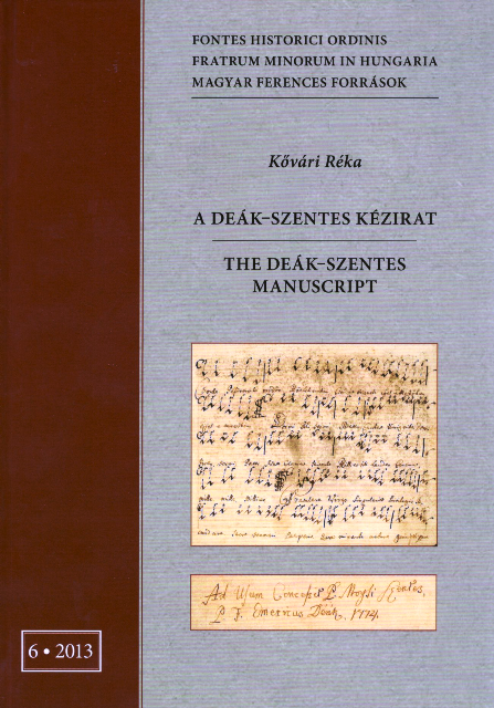 A DeákSzentes kézirat