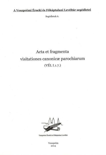 Acta et fragmenta
