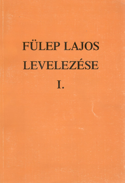 Fülep Lajos levelezése