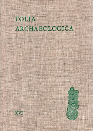 Folia Archaeologica 16