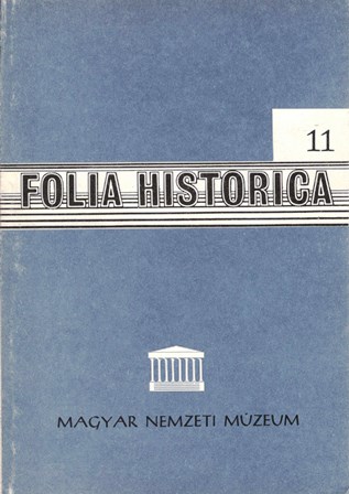 Folia Historica 11